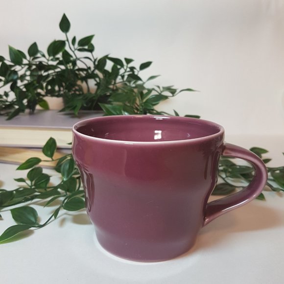 Starbucks 2014 Plum Purple Swirl Mug Teacup 2014 Starbucks Plum Purple Mug - Picture 2 of 13